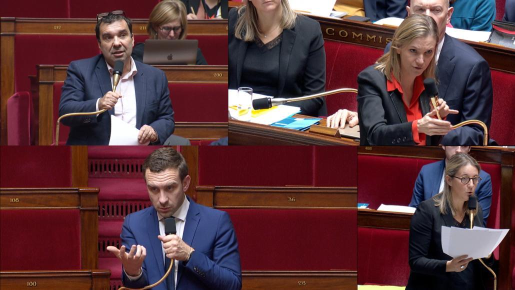 Débats dans l’hémicycle, mardi 3 décembre, de la proposition de loi relative à la transparence de l’information sur les produits agricoles et alimentaires.