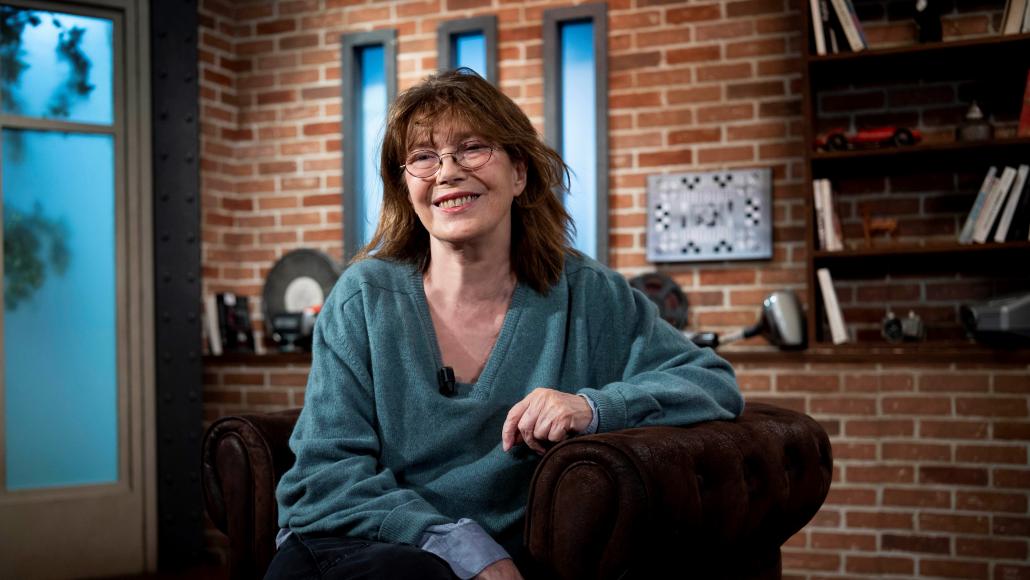 Jane Birkin Rembob'INA copyright JB Autissier-Panoramic pour LCP Jane Birkin Rembob'INA copyright JB Autissier-Panoramic pour LCP