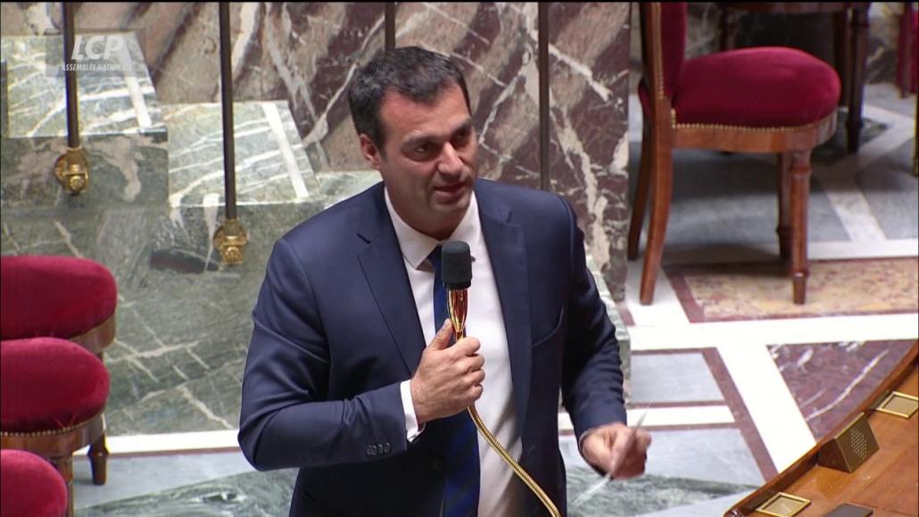 Christophe Blanchet, dans l'hémicycle de l'Assemblée nationale, le 16 juillet 2020 Christophe Blanchet, dans l'hémicycle de l'Assemblée nationale, le 16 juillet 2020