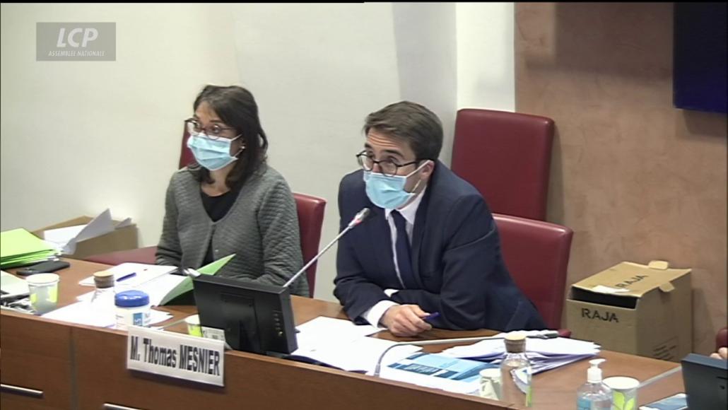 Thomas Mesnier s'exprime en commission des affaires sociales. Assemblée nationale, le 14 octobre 2020. Thomas Mesnier s'exprime en commission des affaires sociales. Assemblée nationale, le 14 octobre 2020.