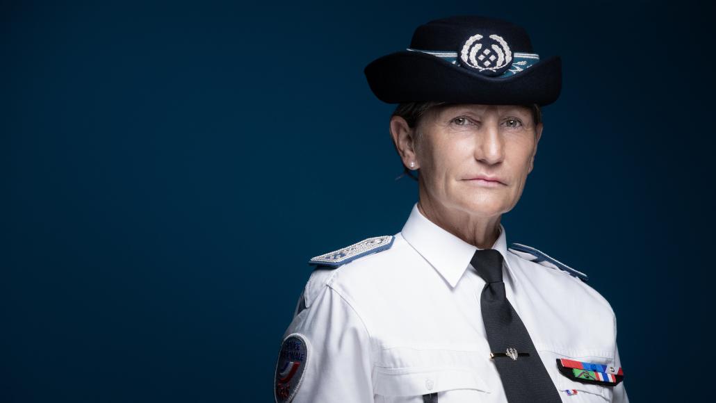 La directrice centrale des CRS, Pascale Regnault-Dubois