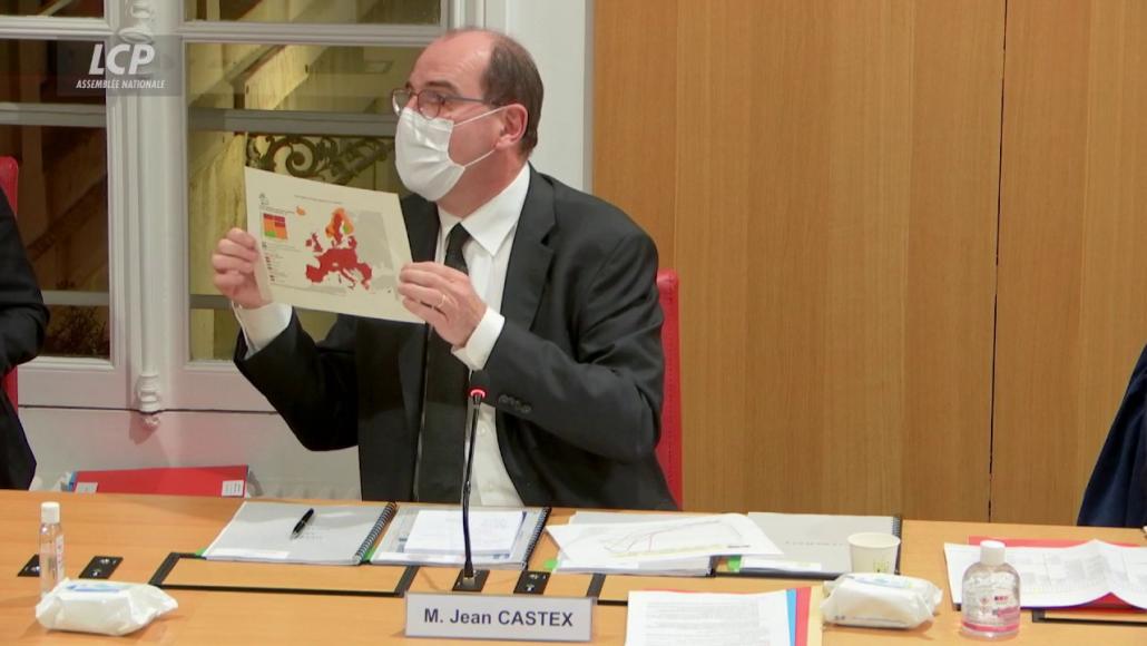 Jean Castex, le 17 novembre 2020, auditionné à l'Assemblée Jean Castex, le 17 novembre 2020, auditionné à l'Assemblée