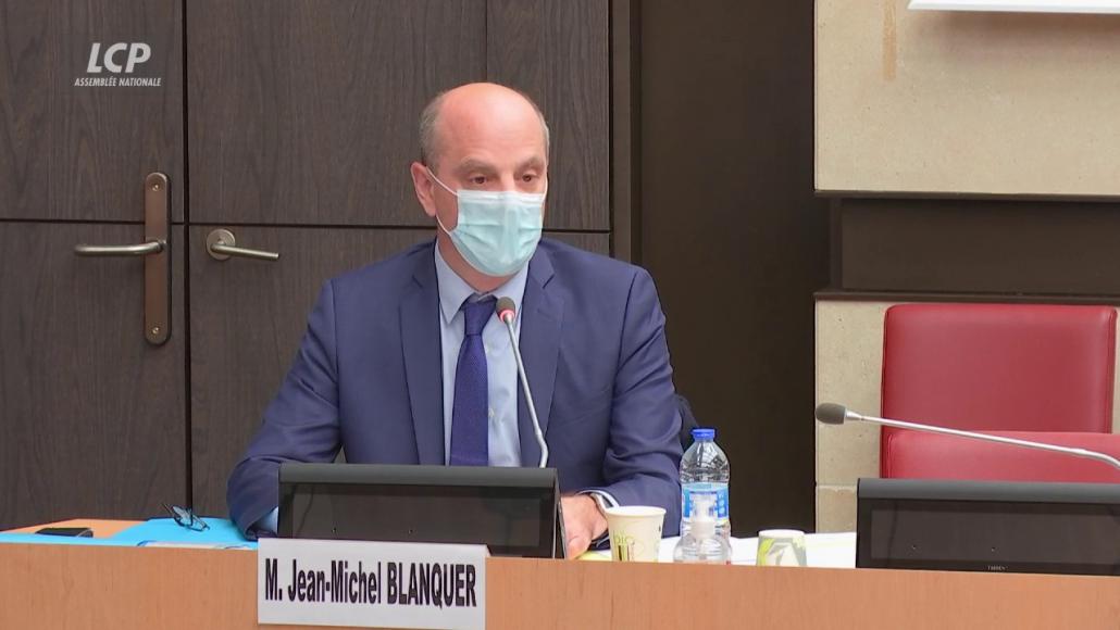 Jean-Michel Blanquer, auditionné le 17 décembre 2020 à l'Assemblée nationale. Jean-Michel Blanquer, auditionné le 17 décembre 2020 à l'Assemblée nationale.