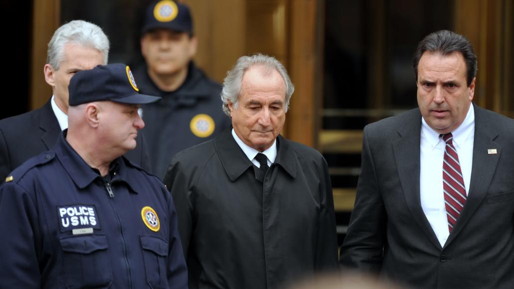 Les mensonges de l'histoire, 2008 : l'affaire Madoff