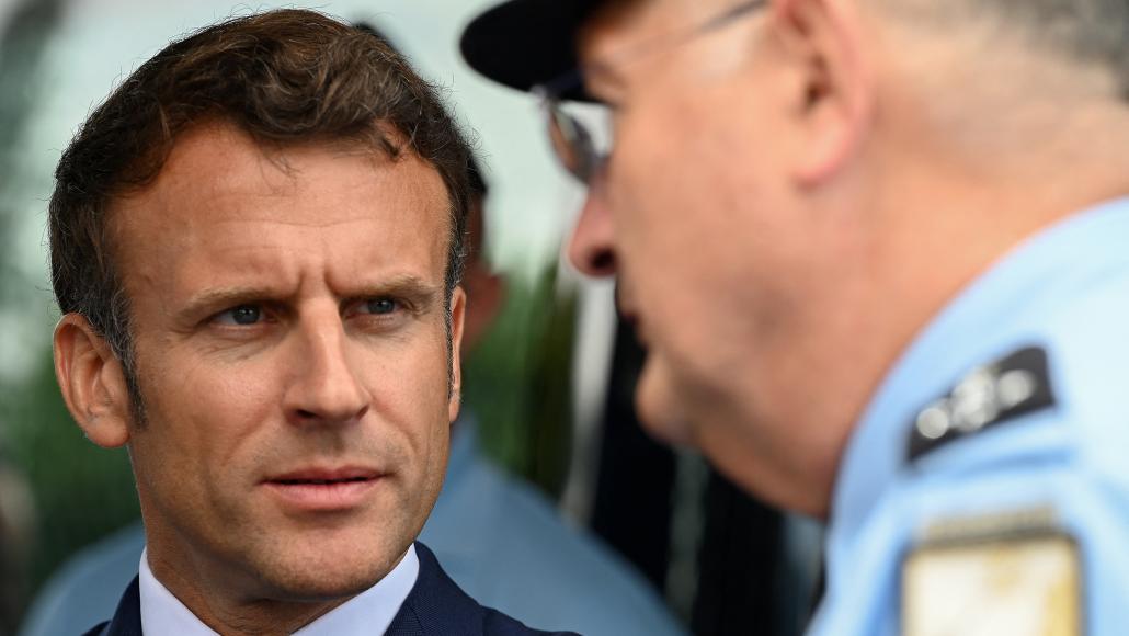 Emmanuel Macron dans le Tarn en 9 juin 2022