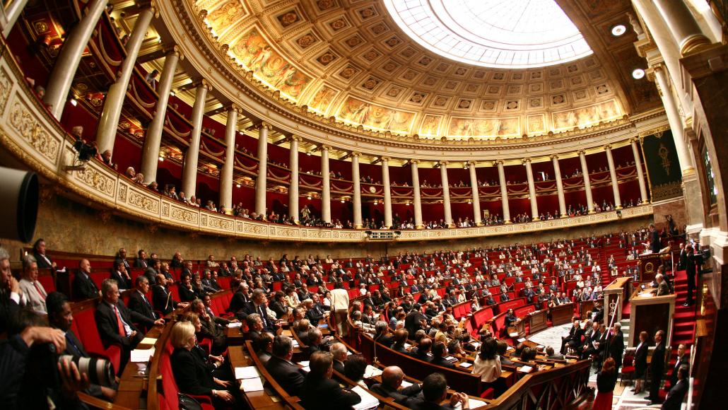Une photo de l'hémicycle en 2007, sous la XIIIe législature (AFP)