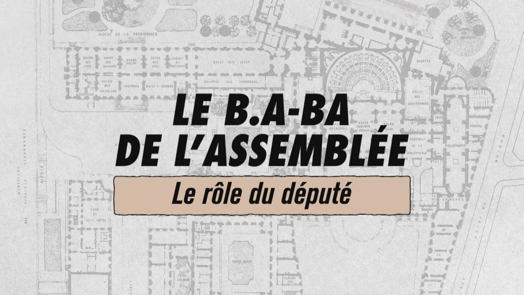 Le B.A. - BA De L'Assemblée Nationale - Le Rôle Du Député | LCP ...