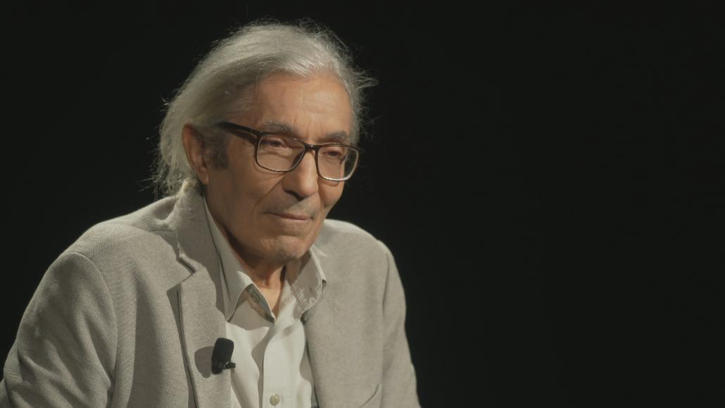 Boualem Sansal sur LCP en 2022.