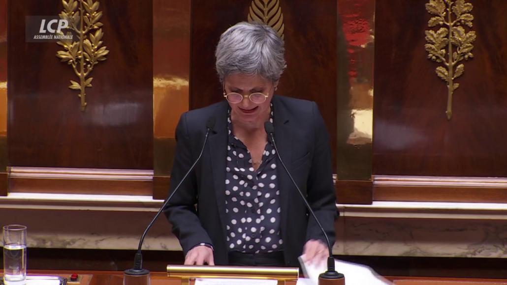 Sandrine Rousseau, 6 avril 2023 (Assemblée nationale)