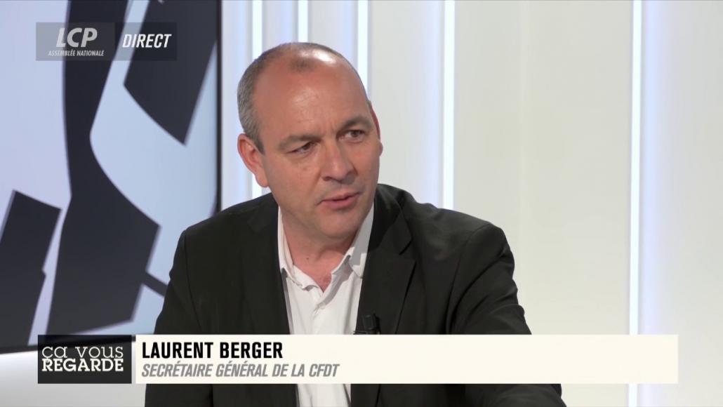 Laurent Berger, 2 mai 2023