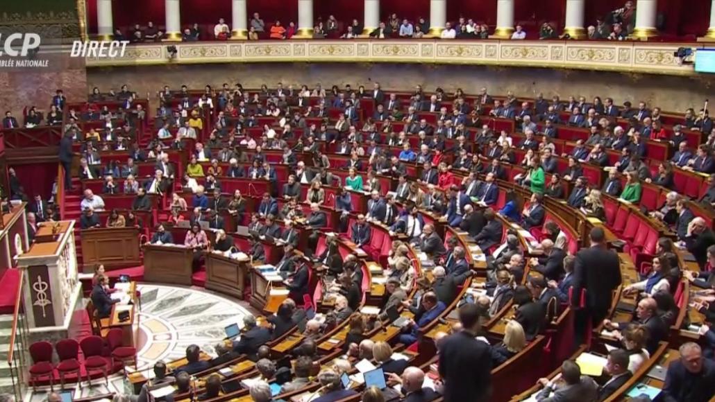 Hémicycle de l'Assemblée nationale