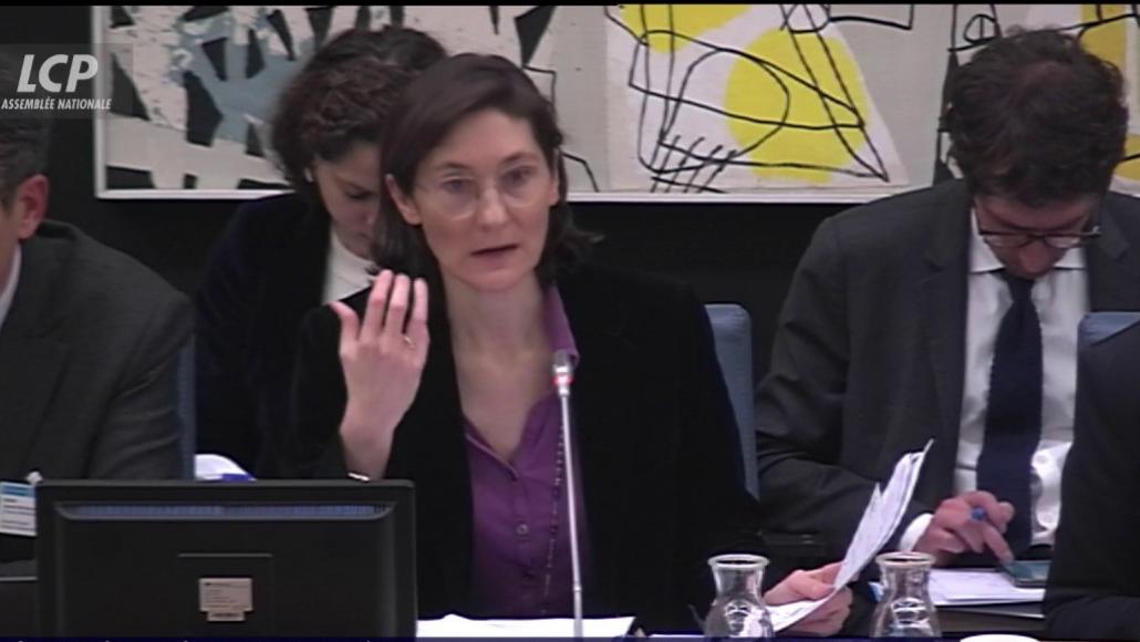 Amélie Oudéa-Castéra en commission le 6 février 2024