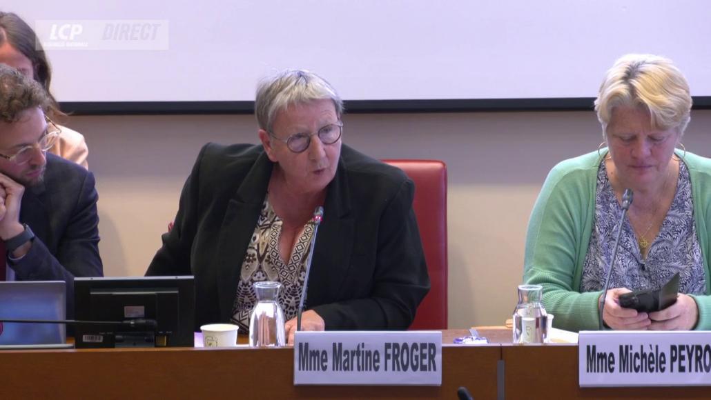 MARTINE FROGER, DÉPUTÉE LIOT, REJOINT LE GROUPE DES SOCIALISTES