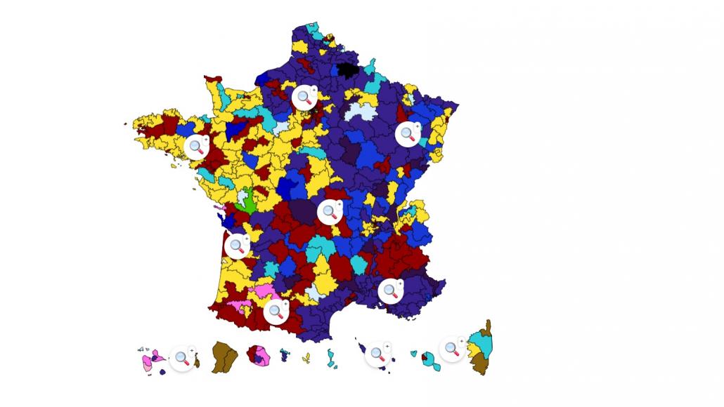 Législatives 2024 : la carte interactive des résultats du second tour