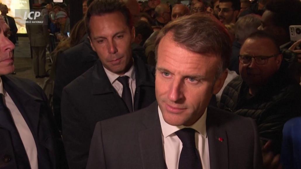 Emmanuel Macron au Havre, le 12 septembre 2024.