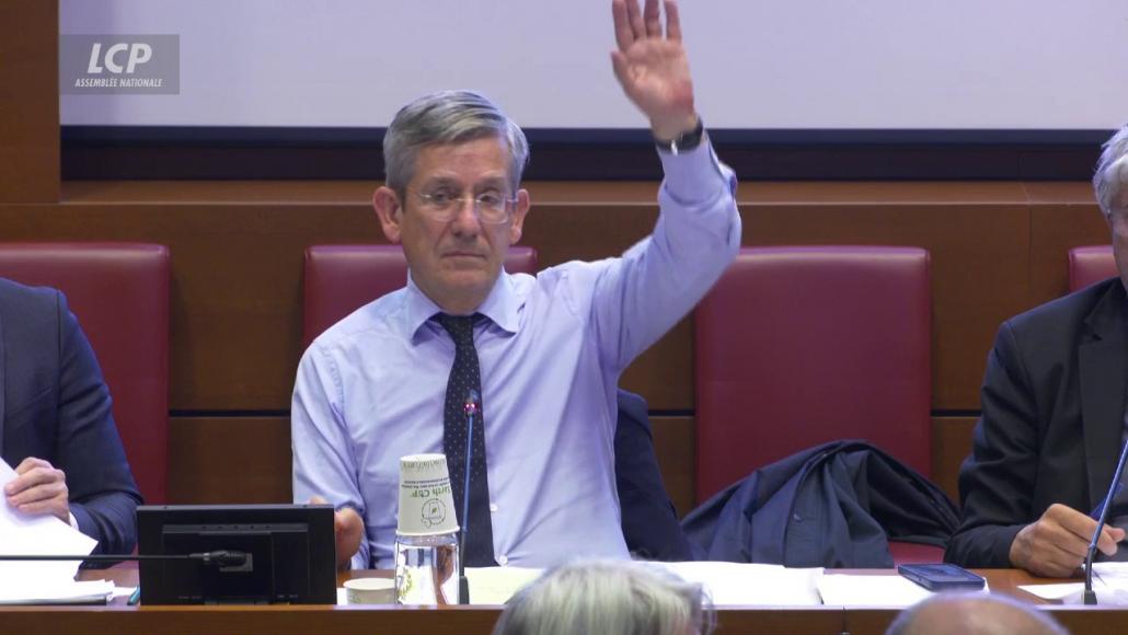 Charles de Courson à l'Assemblée nationale le 17 octobre 2024