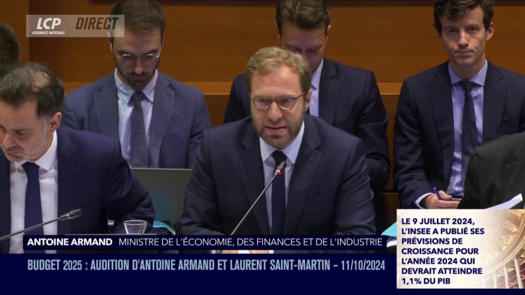 Laurent Saint-Martin et Antoine Armand sont auditionnés vendredi 11 octobre par la commission des finances de l'Assemblée nationale.