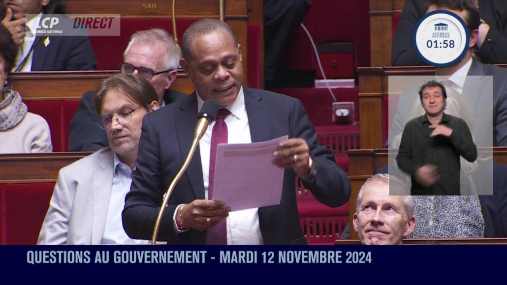 Budget des Outre-mer : Christian Baptiste interpelle le gouvernement.