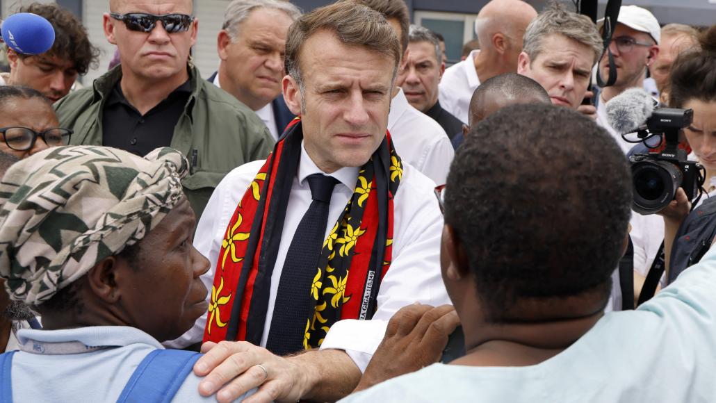 Emmanuel Macron à Mayotte