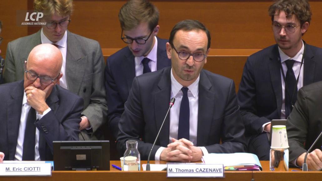 Thomas Cazenave, le 18 décembre 2024. LCP