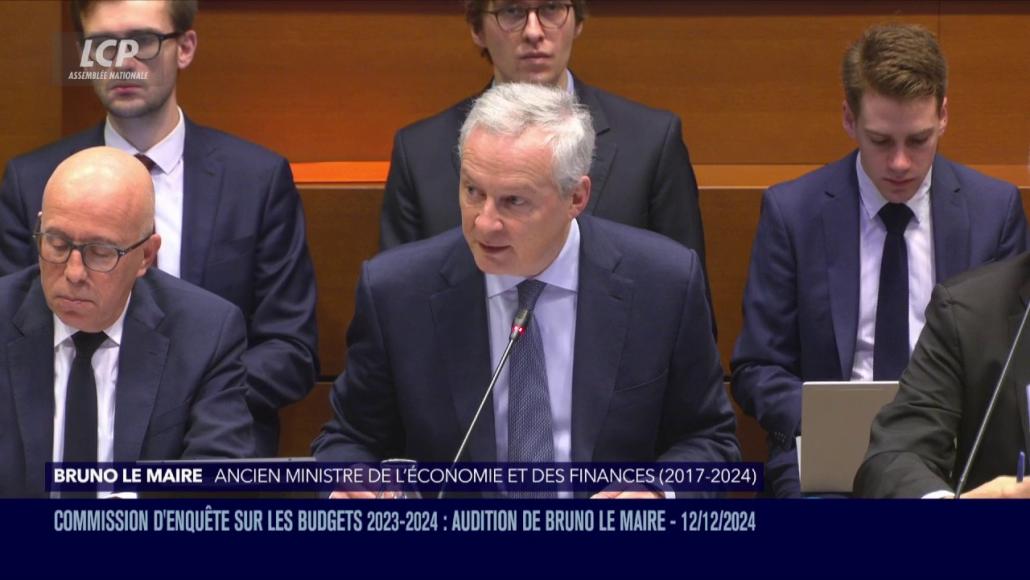 Bruno Le Maire, le 12 décembre 2024.