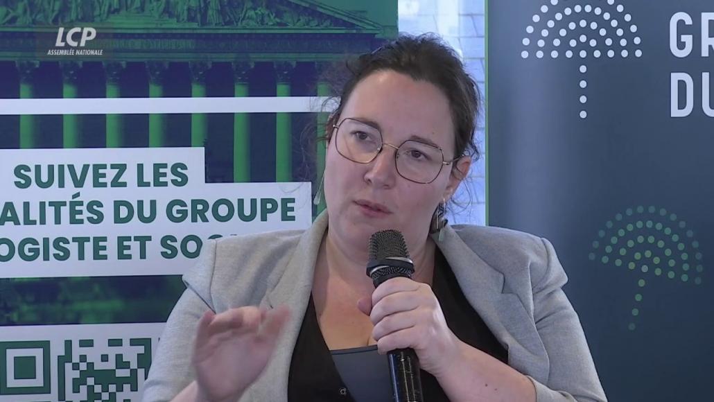 Cyrielle Chatelain à Rennes, le 9 janvier 2024