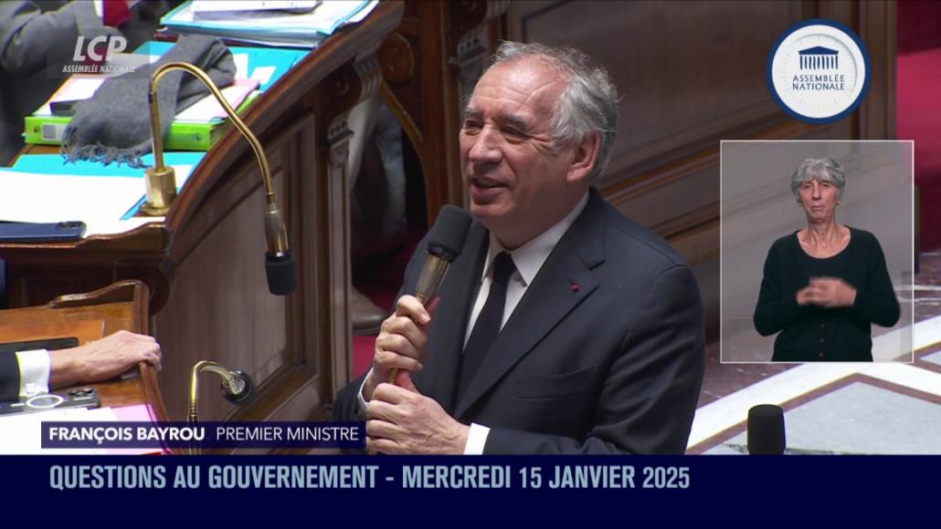 François Bayrou LCP 15/01/2025