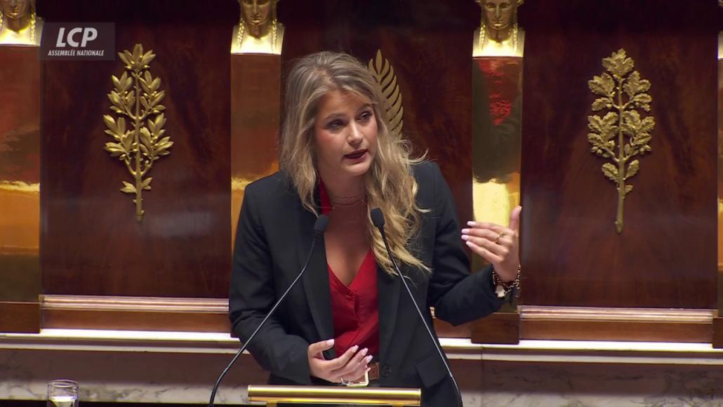 Céline Hervieu, le 24 janvier 2025. LCP