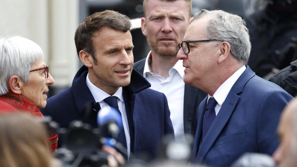 Emmanuel Macron et Richard Ferrand, ici en 2022.