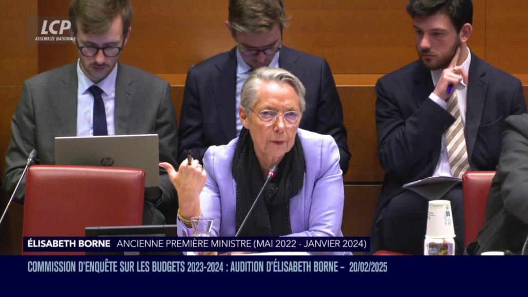Elisabeth Borne LCP 20/02/2025