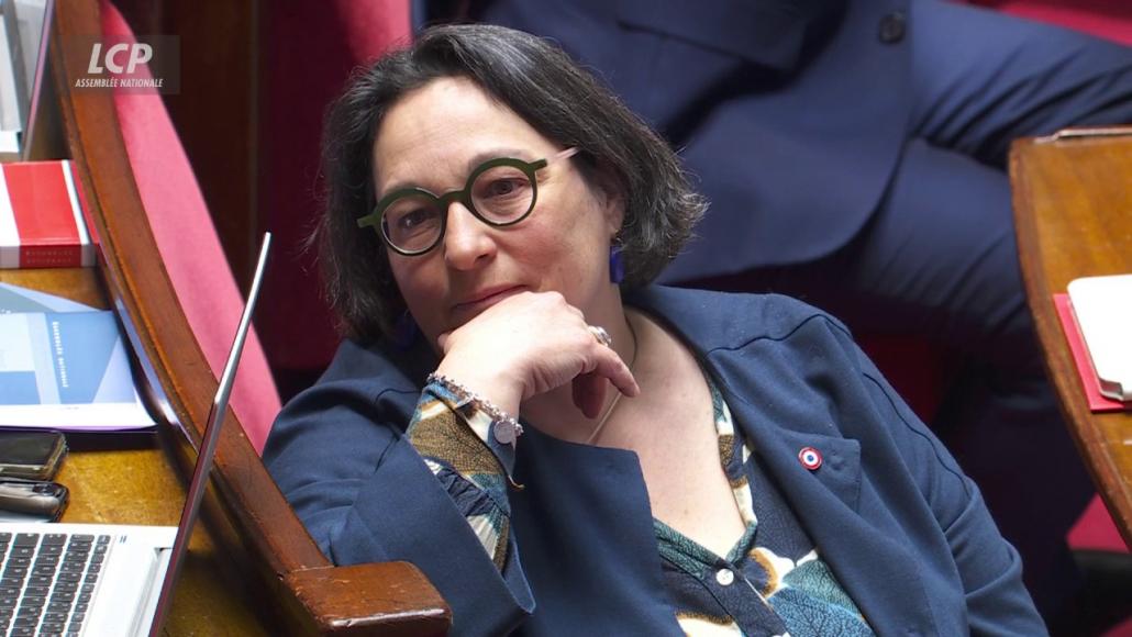 Florence Herouin-Léautey dans l'hémicycle, le 18 février 2025