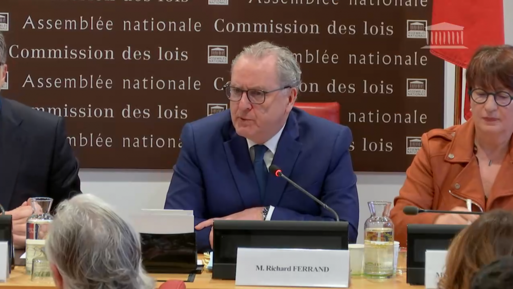 Richard Ferrand, le 19 février 2025. 