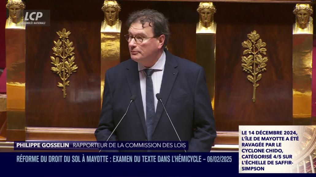 Philippe Gosselin, le 6 février 2025. LCP