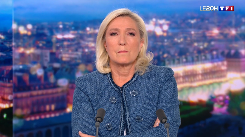 Marine Le Pen TF1 31/03/2025