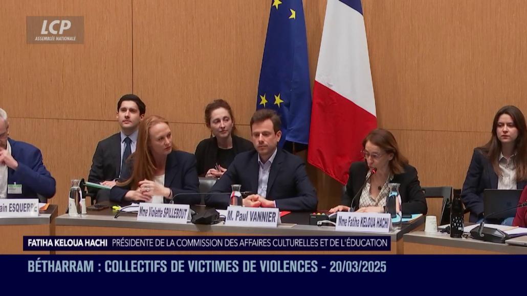 La commission d'enquête sur les violences dans les établissements scolaires