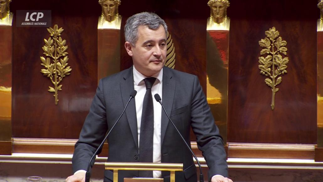 Gérald Darmanin, le 17 mars 2025. LCP