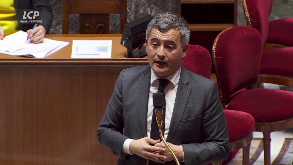 Gérald Darmanin, le 18 mars 2025.