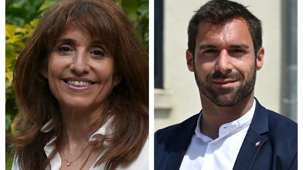 Caroline Yadan et Julien Odoul