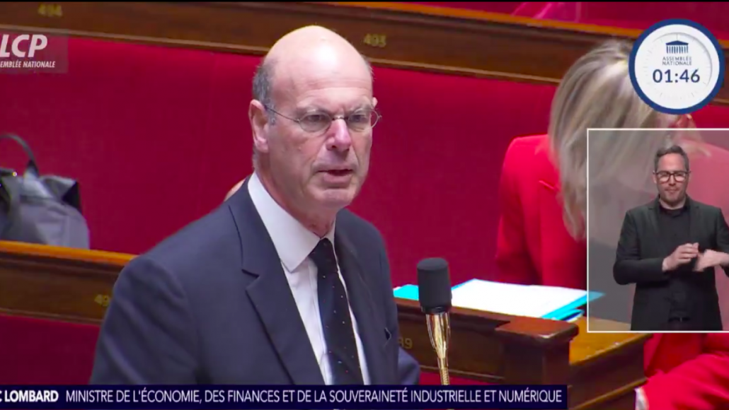 Le ministre de l'Economie, Eric Lombard.