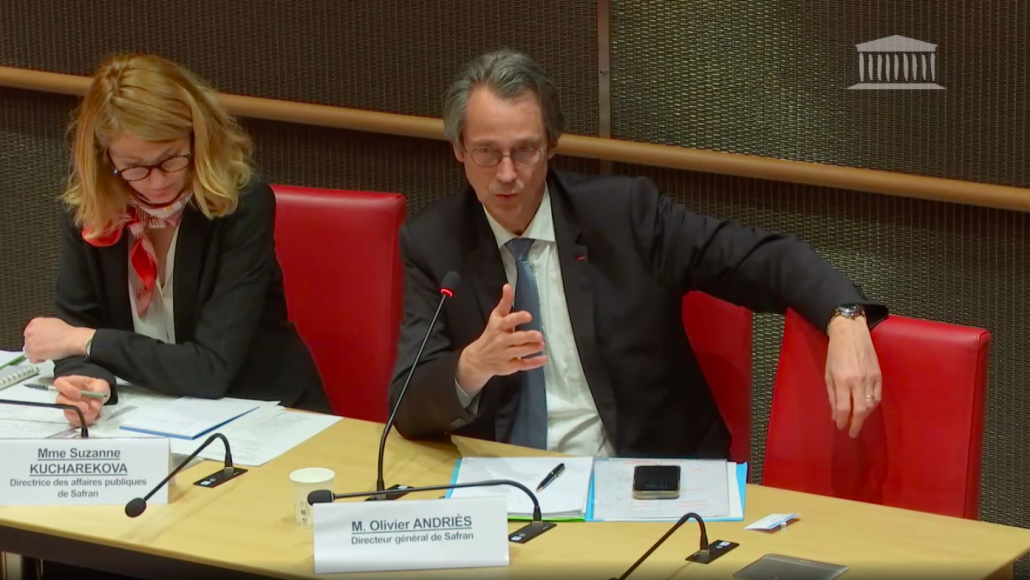 Olivier Andriès, le directeur général de Safran.
