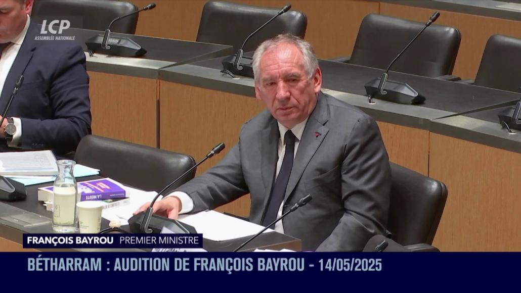 François Bayrou auditionné sur l'affaire Bétharram, le 14 mai 2025