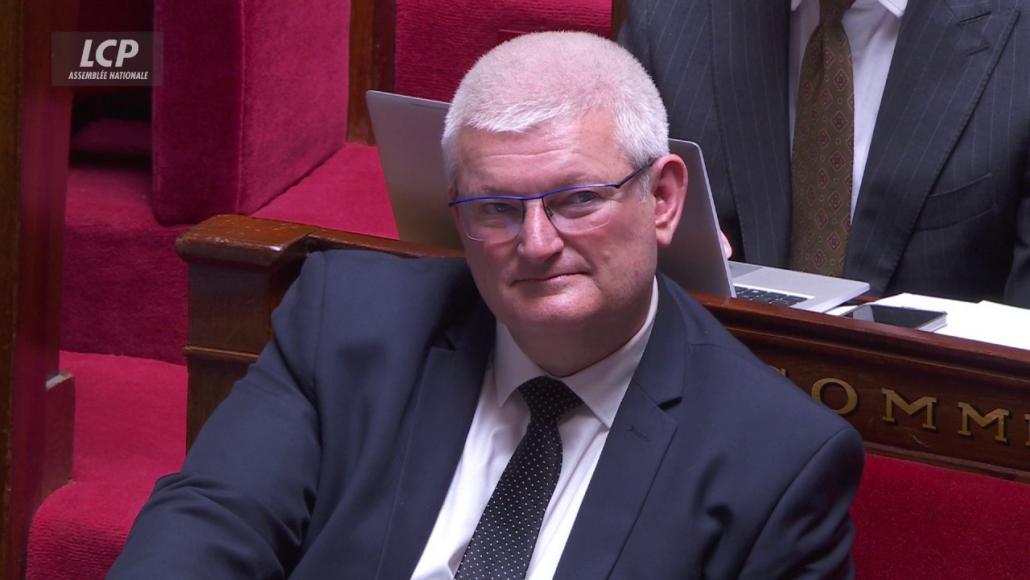 Olivier Falorni dans l'hémicycle, le 19 mai 2025