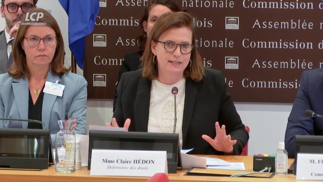 Claire Hédon en commission des Lois, le 4 juin 2025