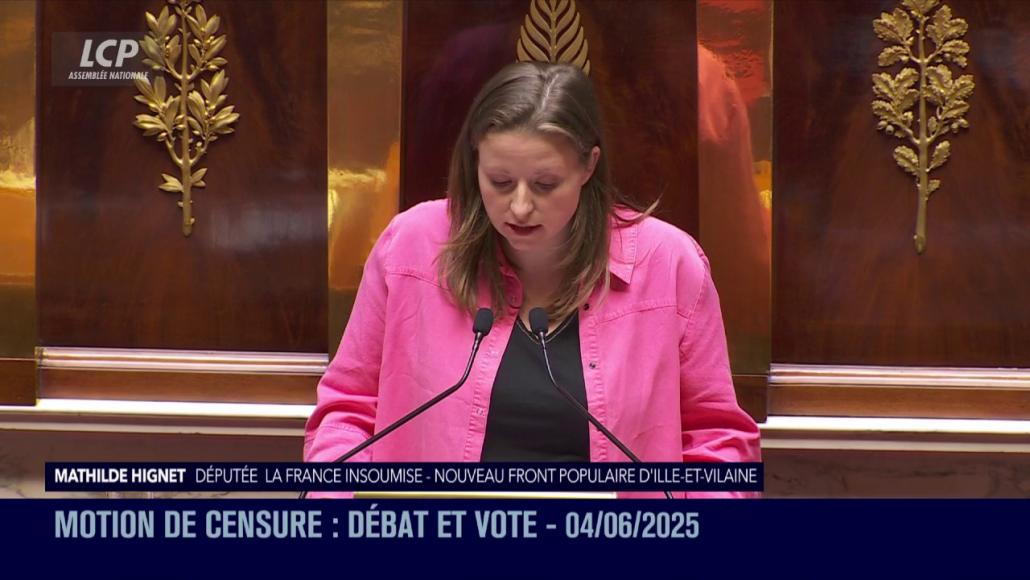 Mathilde Hignet le 4 juin 2025
