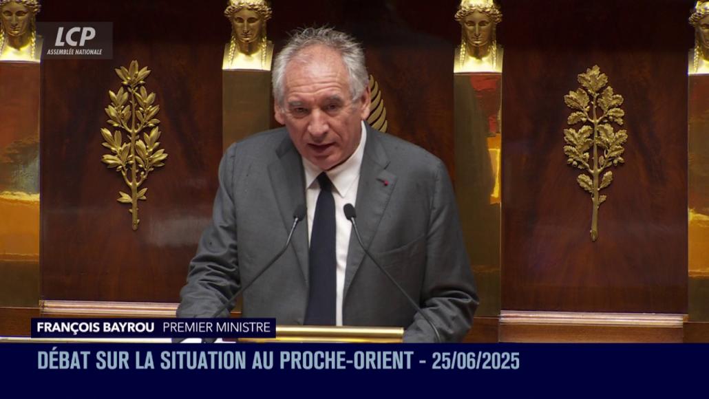 François Bayrou, le 26 juin 2025.