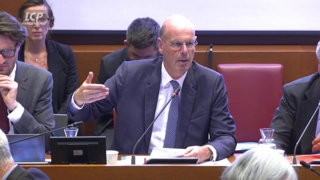 Eric Lombard en commission des finances, le 8 juillet 2025