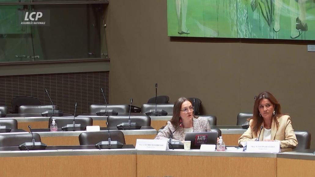 Anne Stambach-Terrenoir (La France insoumise) et Nathalie Colin-Oesterlé (Horizons)