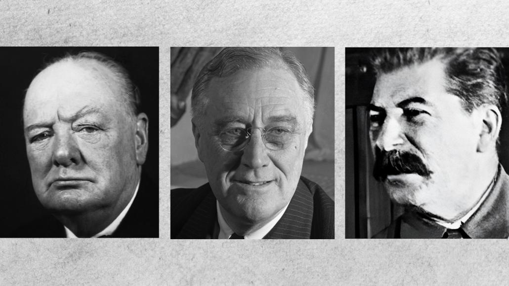 Churchill, Roosevelt, Staline : la route vers Yalta