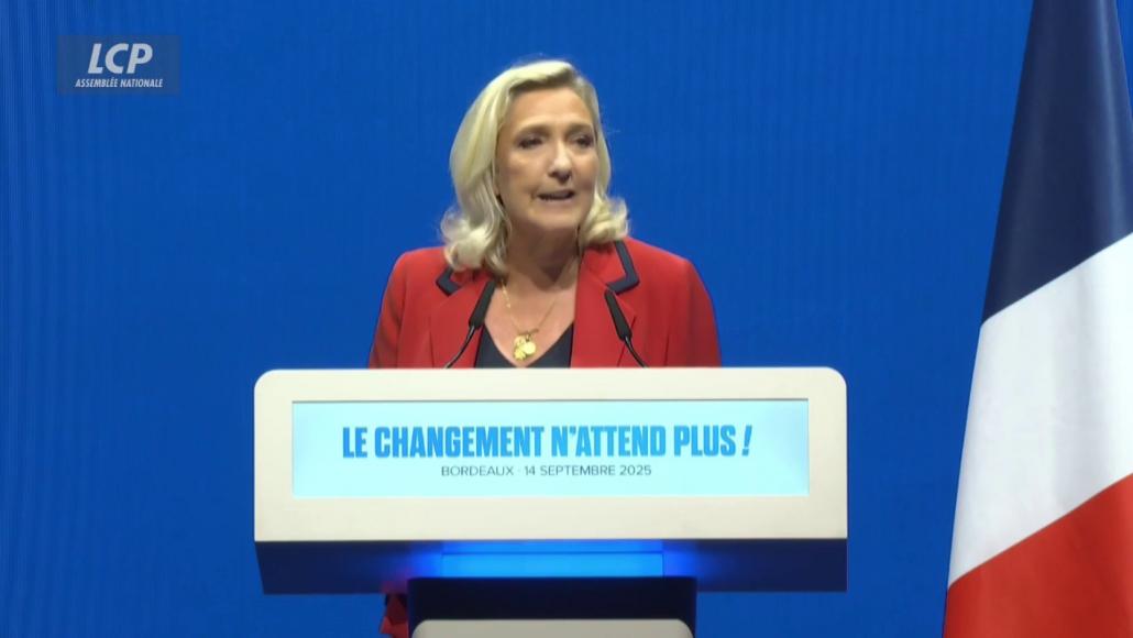 SÉBASTIEN LECORNU SERA CENSURÉ "DANS QUELQUES SEMAINES OU DANS QUELQUES MOIS", PRÉDIT MARINE LE PEN