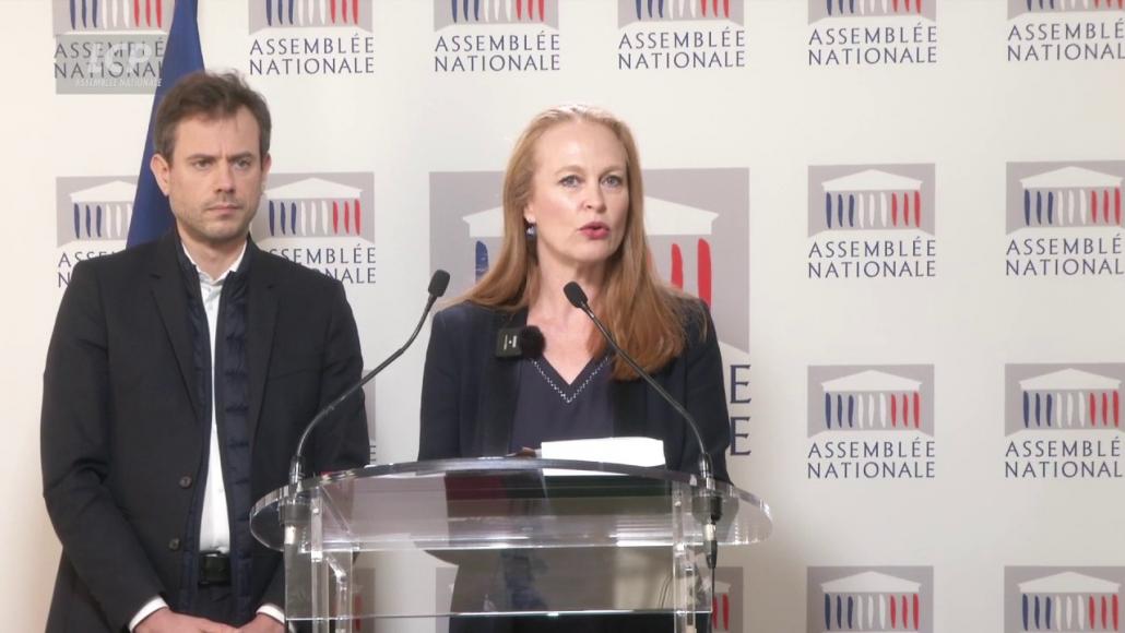 Violette Spillebout et Paul Vannier, le 20 novembre 2025.